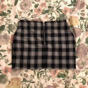 Urban Outffiters plaid miniskirt